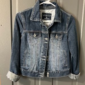 Vanity Jean jacket size small